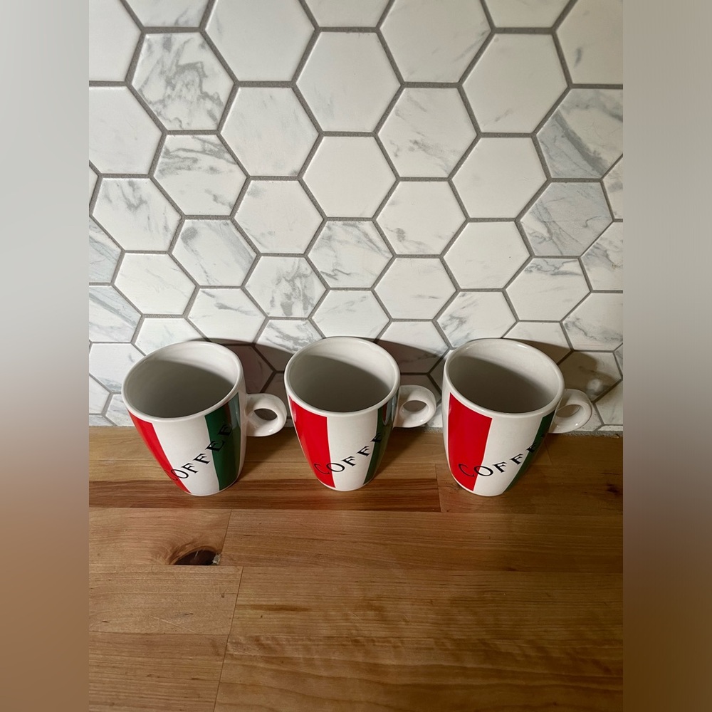 Set Of Three Godinger Coffee Cups - Picture 8 of 10